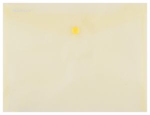 Папка с копче Donau C5, 180микрона прозрачно жълт