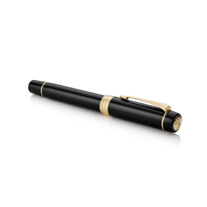 Писалка Centennial Parker Royal Duofold Black GT, M