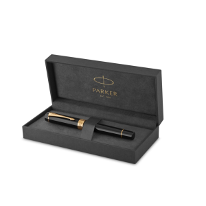 Писалка Centennial Parker Royal Duofold Black GT, M