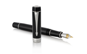 Писалка Centennial Parker Royal Duofold Black CT, M