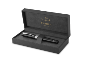Писалка Centennial Parker Royal Duofold Black CT, M