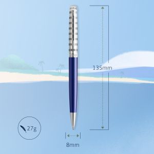 Химикалка Waterman Hemisphere DeLuxe Marine Blue, райе