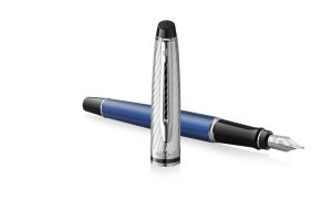 Писалка Waterman Expert SE Deluxe Metallic Blue CT, M