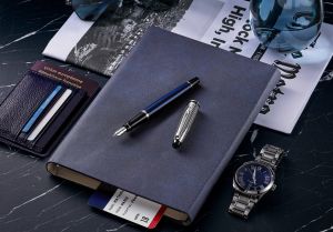 Писалка Waterman Expert SE Deluxe Metallic Blue CT, M