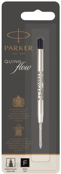 Пълнител Parker Z02 за химикалка, дебелина F,черен
