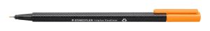 Тънкописец Staedtler Triplus 334, своранжев 43