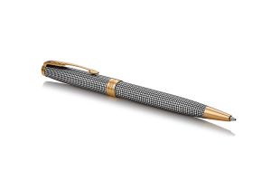 Химикалка Parker Royal Sonnet Chiselled Silver GT