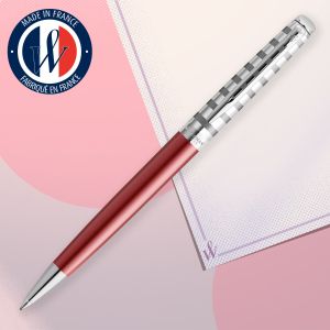 Химикалка Waterman Hemisphere DeLuxe Marine Red, райе