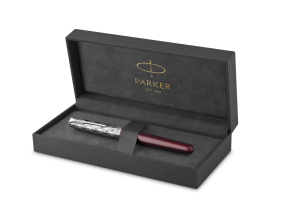Писалка Parker Royal Sonnet Premium Metal Red CT, M