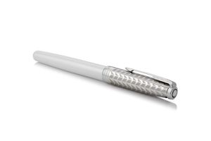 Писалка Parker Royal Sonnet Premium, бял/металм