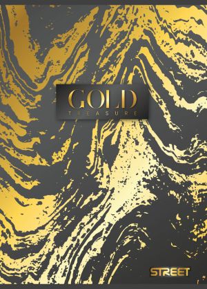 Тетрадка с телчета А5, 80 листа, широки редове, БГ, Treasure