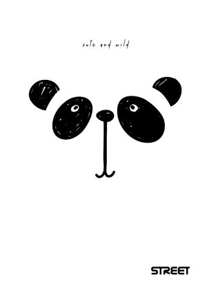 Тетрадка Street, А4, квадратчета, 54листа, b&w