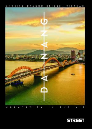 Тетрадка Street, А4, широки редове, 50 л, Bridge