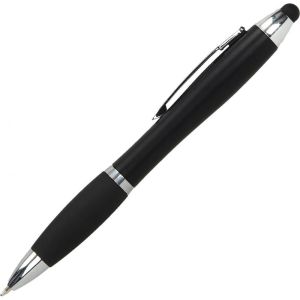 Химикалка Napoli с накрайник за touch screen, черна