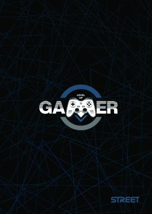 Тетрадка Street, А4, квадратчета, 54листа, Gaming