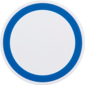 Безжично зарядно устройство, бял/син