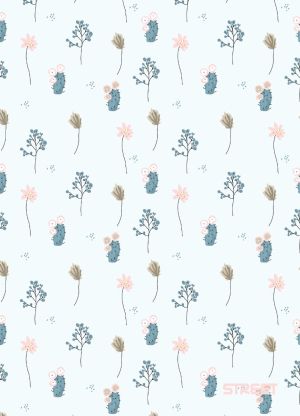 Бележник А6, Flowers, 40 листа