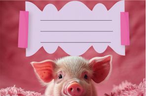 Етикети за тетрадка Street Animals Cute, опаковка 10 бр.