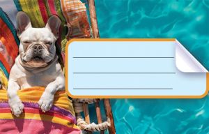 Етикети за тетрадка Street Animals Cute, опаковка 10 бр.