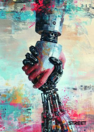 Тетрадка Street Maxi A4, ШР, 50 листа