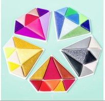 Полимерна глина Staedtler Fimo Effect,57g, блестящо сребрист 812