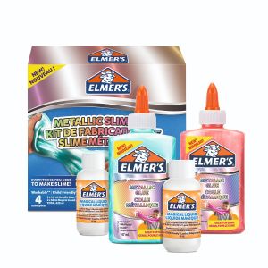 Комплект за слайм Elmers, металикови цветове