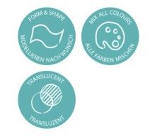 Полимерна глина Staedtler Fimo Effect, 57g, галактическо син 352