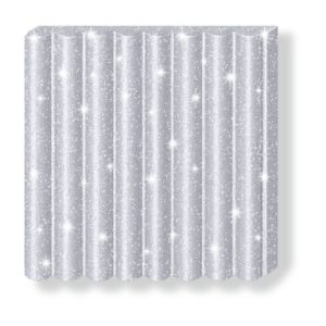 Полимерна глина Staedtler Fimo Kids,42g,блестящо сив 812