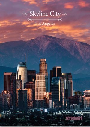 Тетрадка Street, А4, бели листа, 54л, Skyline City