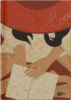 Бележник Street, А6, редове, 100 листа, твърди корици, 231876