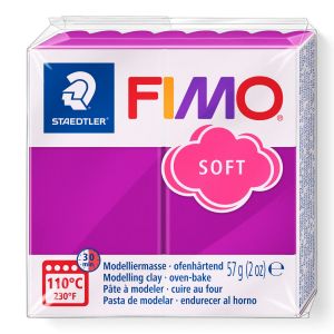 Полимерна глина Staedtler Fimo Soft, 57 g, пурпурен 61