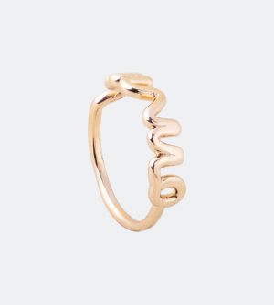 Пръстен Anekke Omm, позлатен, размер 14