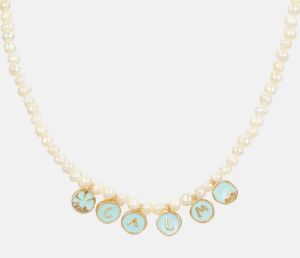 Колие Anekke, позлатено