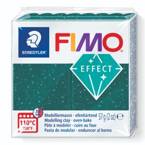 Полимерна глина Staedtler Fimo Effect, 57g, галактическо зелено 562
