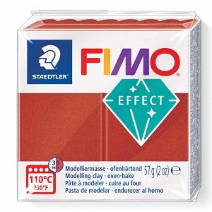 Полимерна глина Staedtler Fimo Effect,57g, металическо медено 27