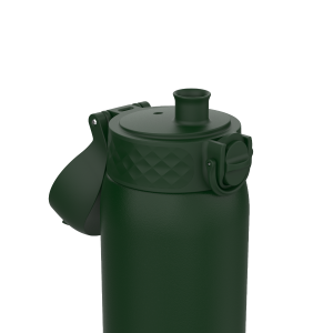 Бутилка за вода Ion8 SE, метална, 400ml, Dark Green