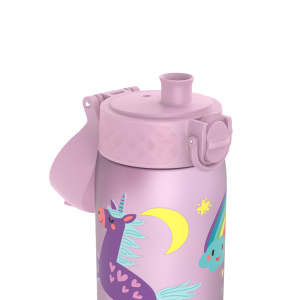 Бутилка за вода Ion8 Print, Recyclon, 500ml, еднорози