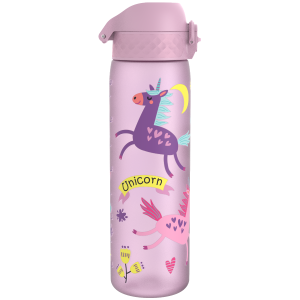 Бутилка за вода Ion8 Print, Recyclon, 500ml, еднорози