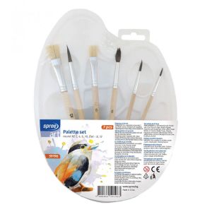Палитра Spree с 6 броя четки