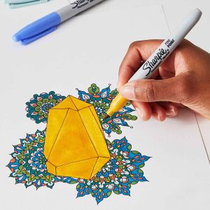 Комплект перманентни маркери Sharpie Blitz Holiday, 27 цвята