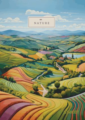 Тетрадка О плюс А5,80л,широки редове ,спирала,2024 момиче