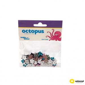 Декорации Uniline Hobby & Craft, цветя, 12mm