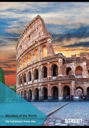 Тетрадка Street, А4, квадратчета, 96л, Wonders