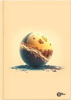 Тетрадка А5, S-line, 96 листа, ШР, 55g, тв. корици