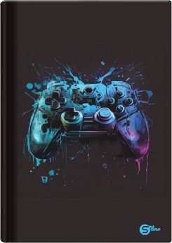 Тетрадка А5, S-line, 96 листа, ШР, 55g, тв. корици