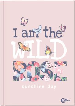 Тетрадка А5, S-line, 96 листа, ШР, 55g, тв. корици