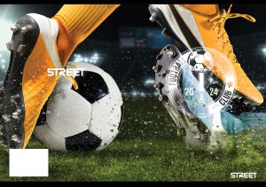 Тетрадка О+, А5, 20 л, широки редове , телчета,2024 момче