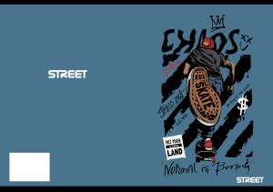 Тетрадка О+, А5, 20 л, широки редове , телчета,2024 момче