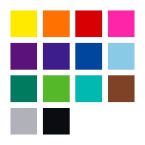 Комплект маркери Staedtler Lumocolor 318 OHP F, 14 цвята