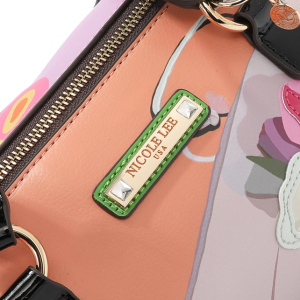 Чанта Nicole Lee, 31x22.5x13.5 cm, Violet Blossom